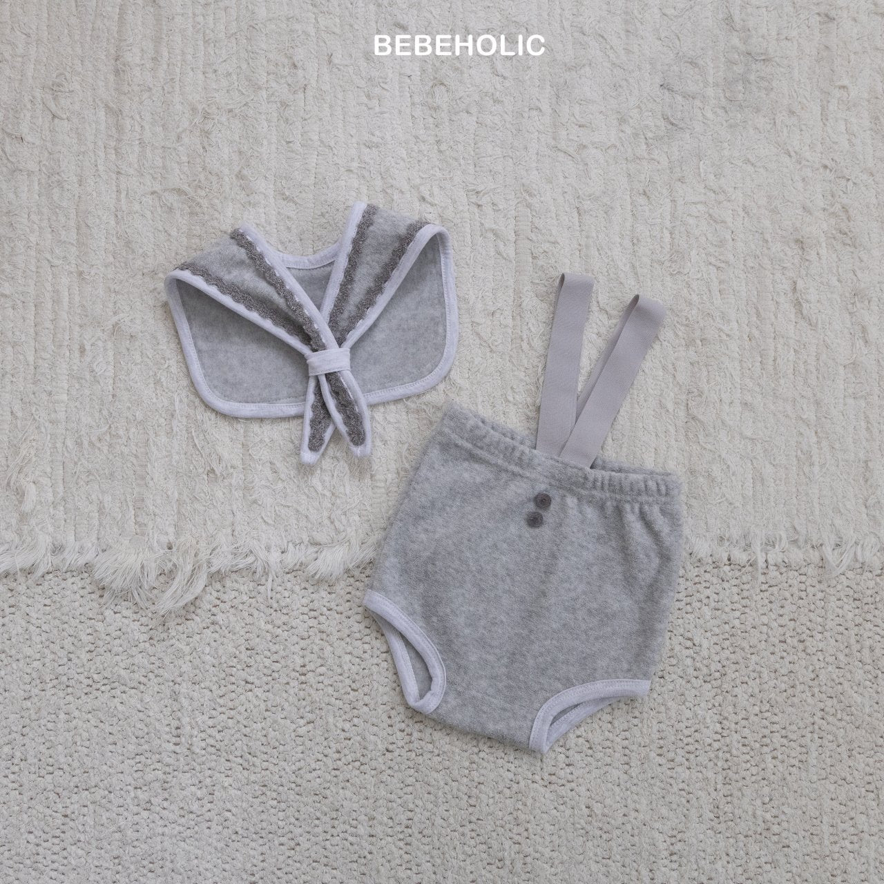 bebeholic pogle terry bloomer set (3-18m)