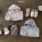 bebeholic colorscheme hood suit (Bebe 3-18m)