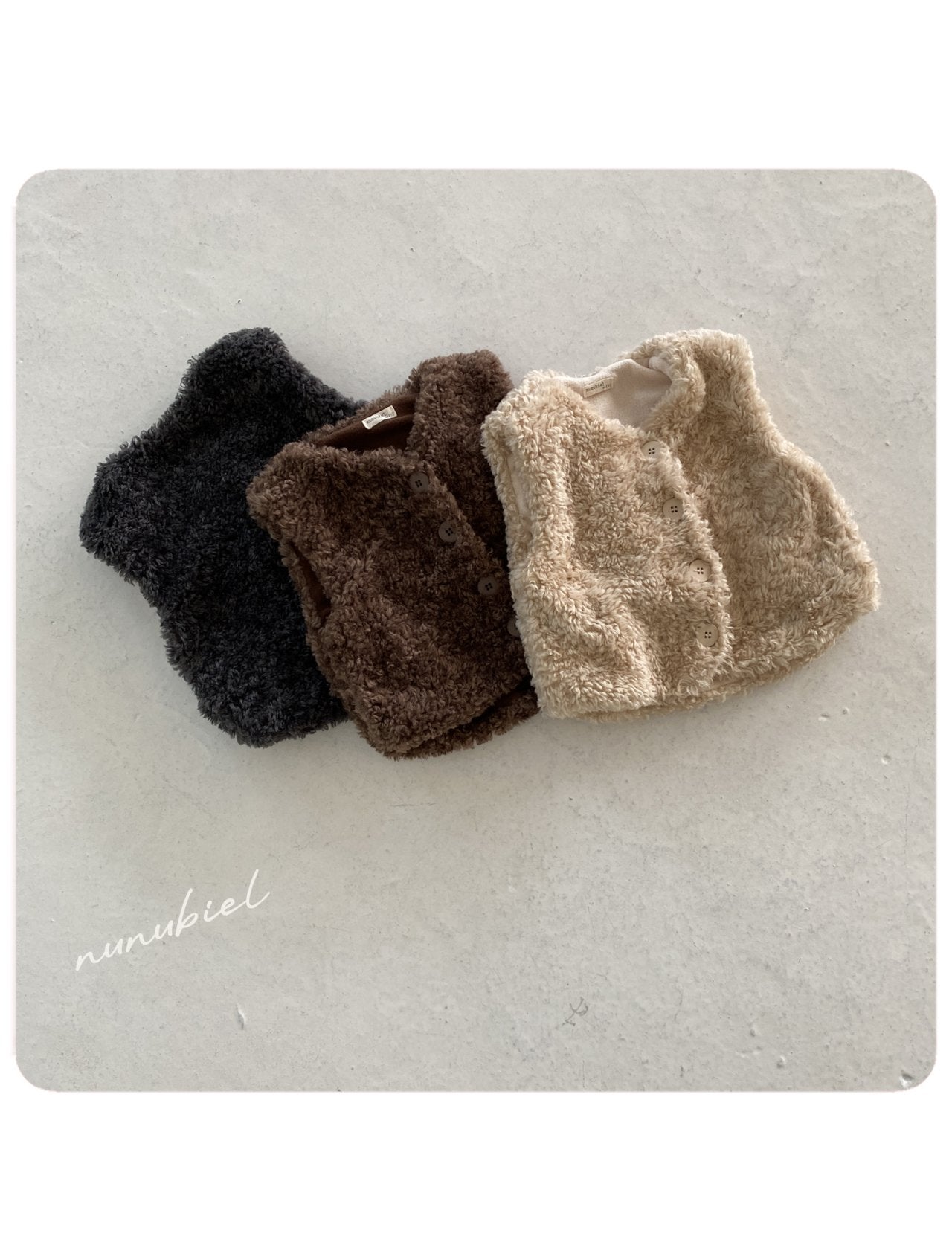 nunubiel fur vest (75-120cm)