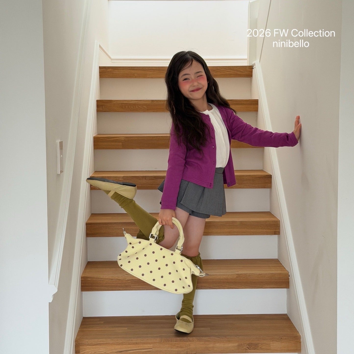 ninibello salty rib cardigan (80-130cm)