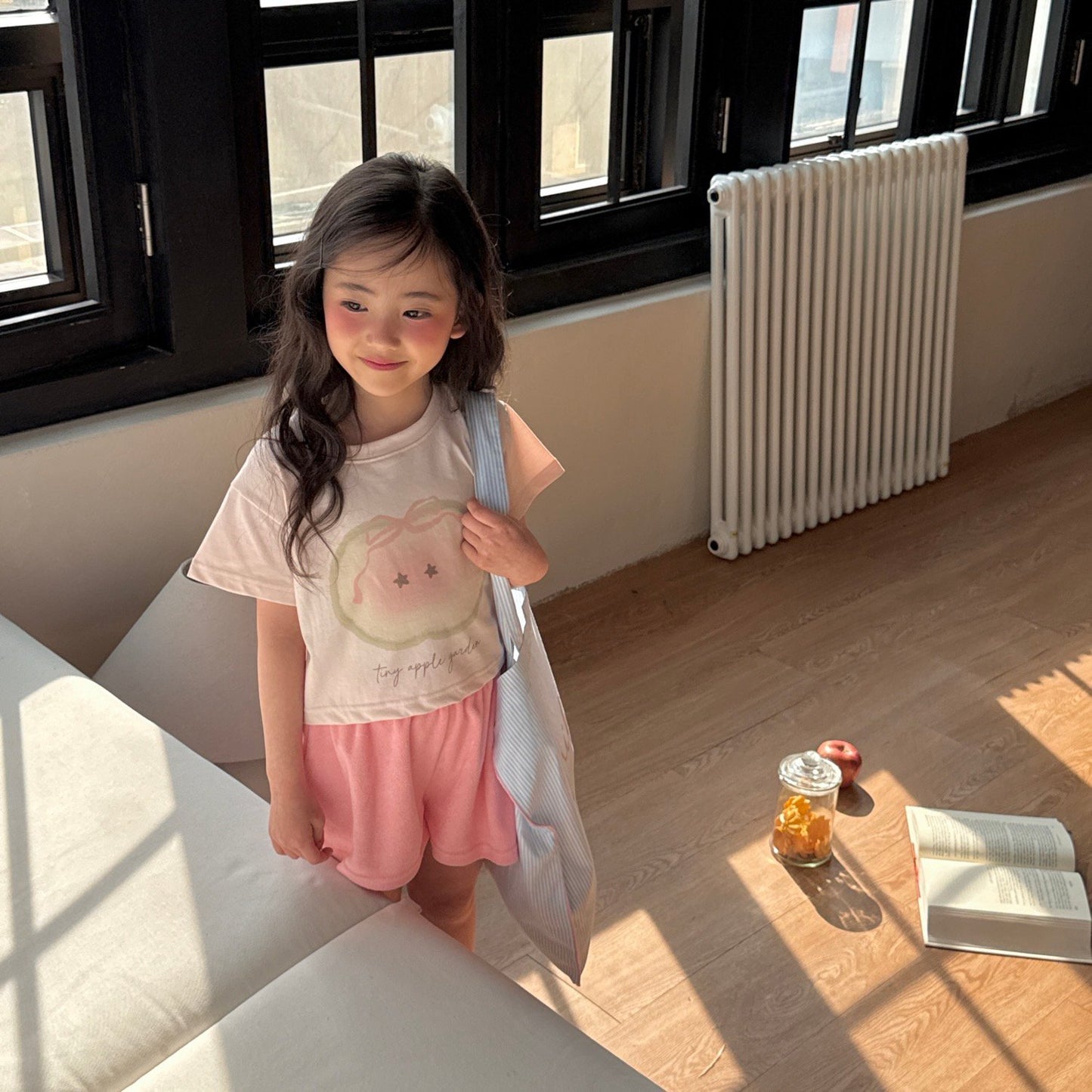 ninibello apple pony crop tee (80-130cm)