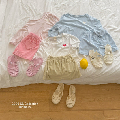 ninibello rubber terry pants (80-130cm)