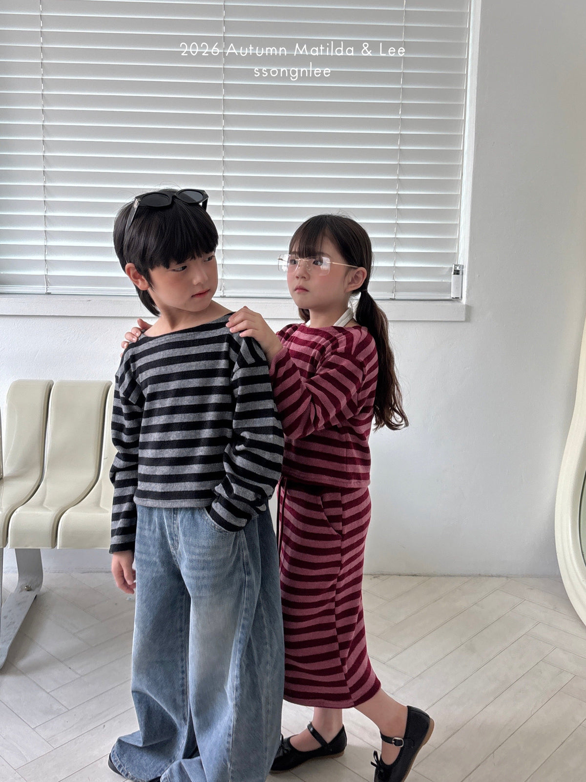 matilda&lee billie knit skirt (85-165cm)