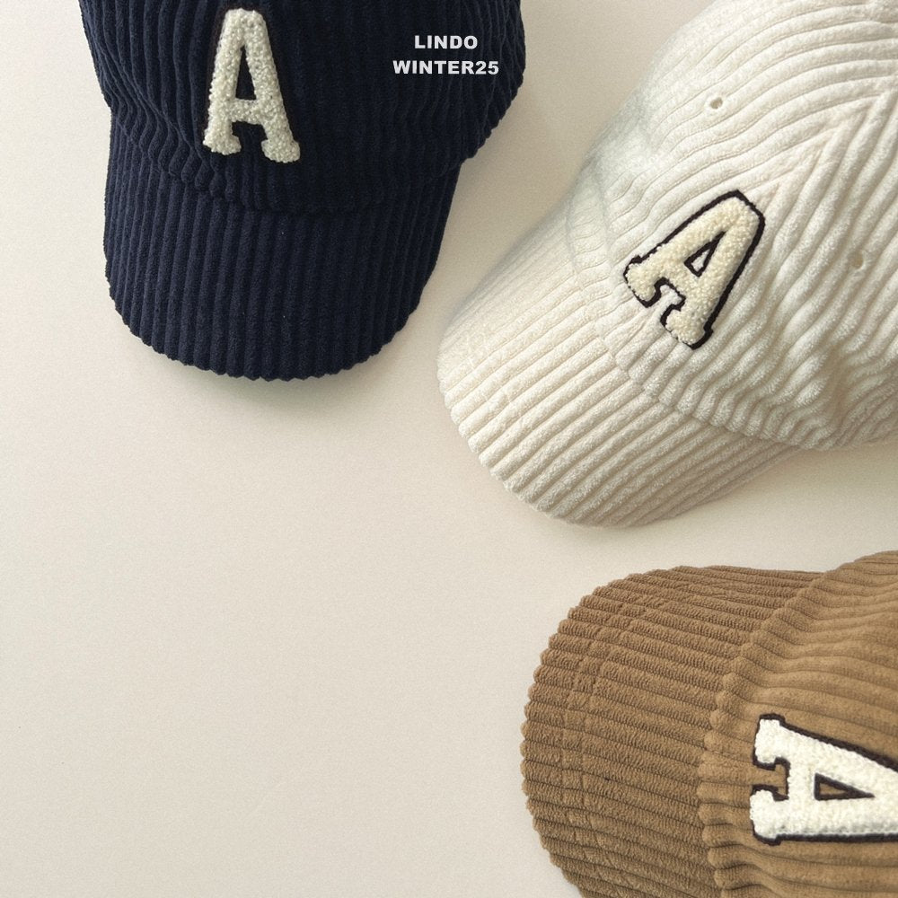 LINDO hey corduroy cap