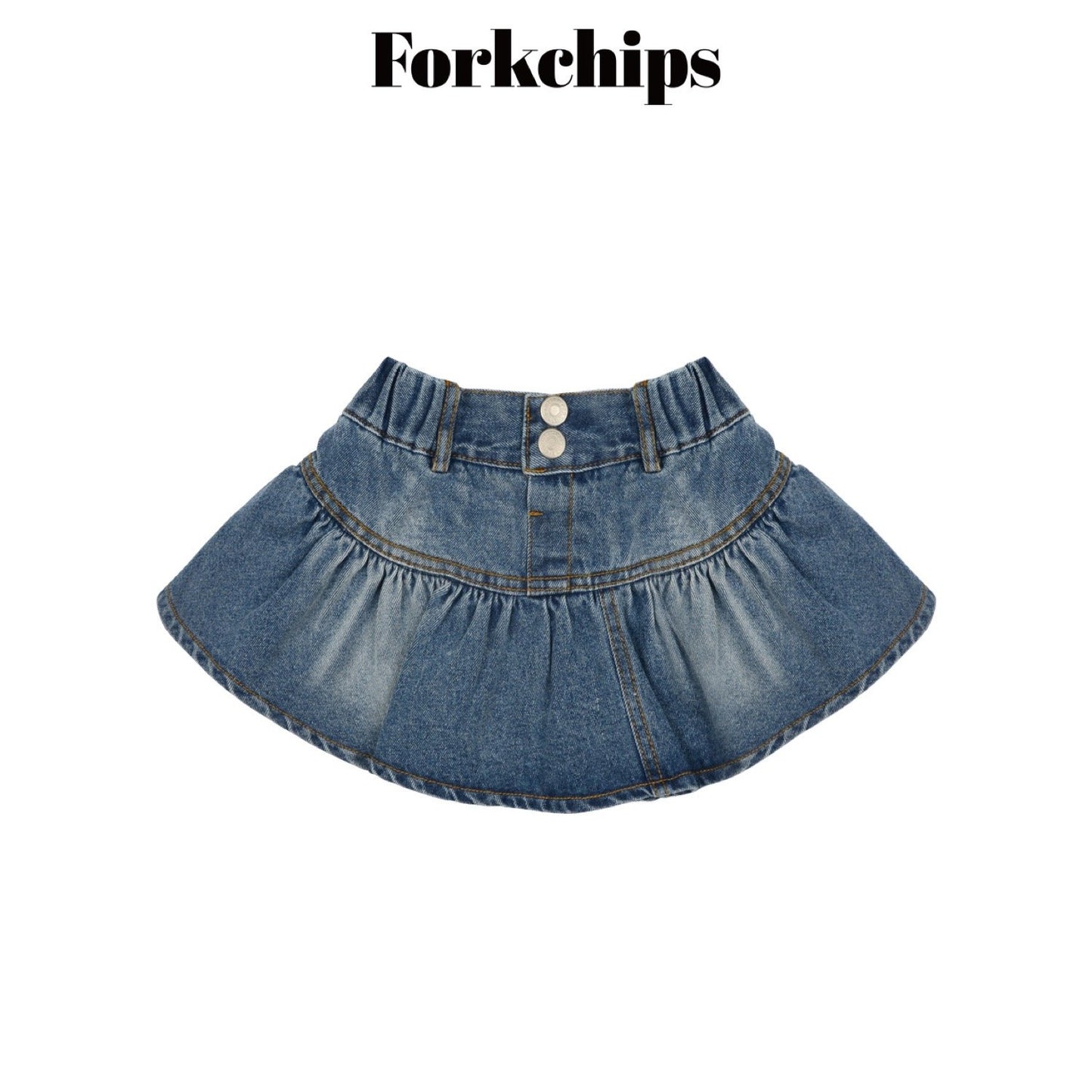 FORKCHIPS wiggle button skirt (95-160cm)