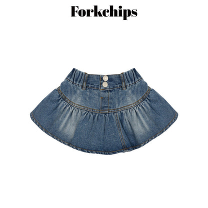 FORKCHIPS wiggle button skirt (95-160cm)