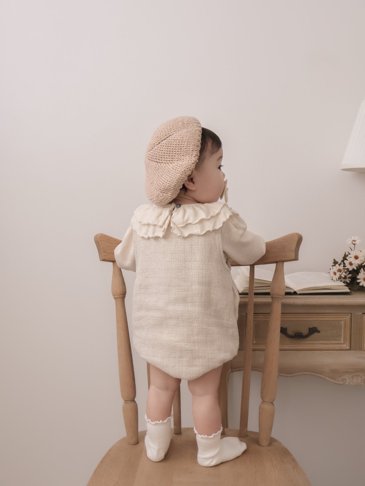 mimi market ringer suspender suit (75-85cm)