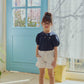 melikey linen frill shorts (80-140cm)