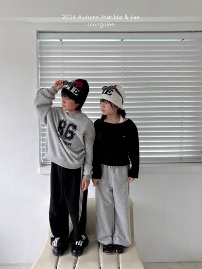 matilda&lee 3stripe leaf pants (85-165cm)