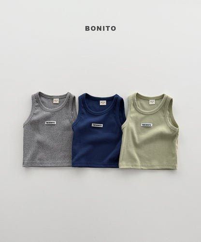 bonito rib layered sleeveless (~80-140cm)