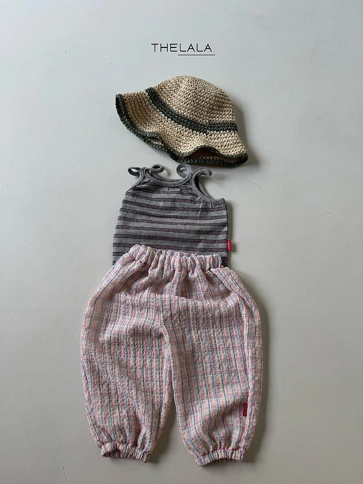 Lala Sherbet Check Pants (~75-115cm)