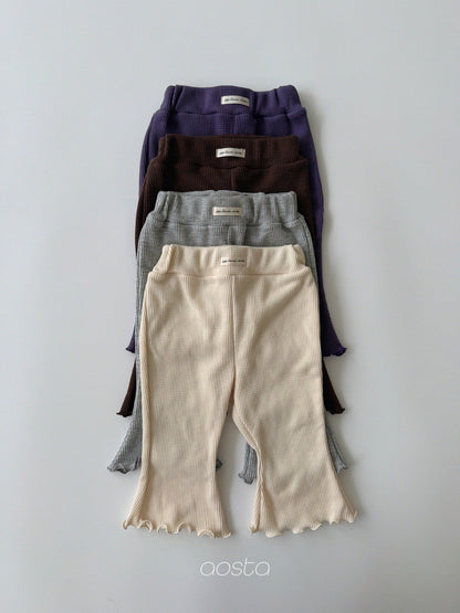 Aosta jelly waffle pants (~70-115cm)