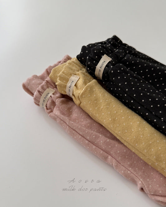 Aosta milk dot pants (~70-115cm)