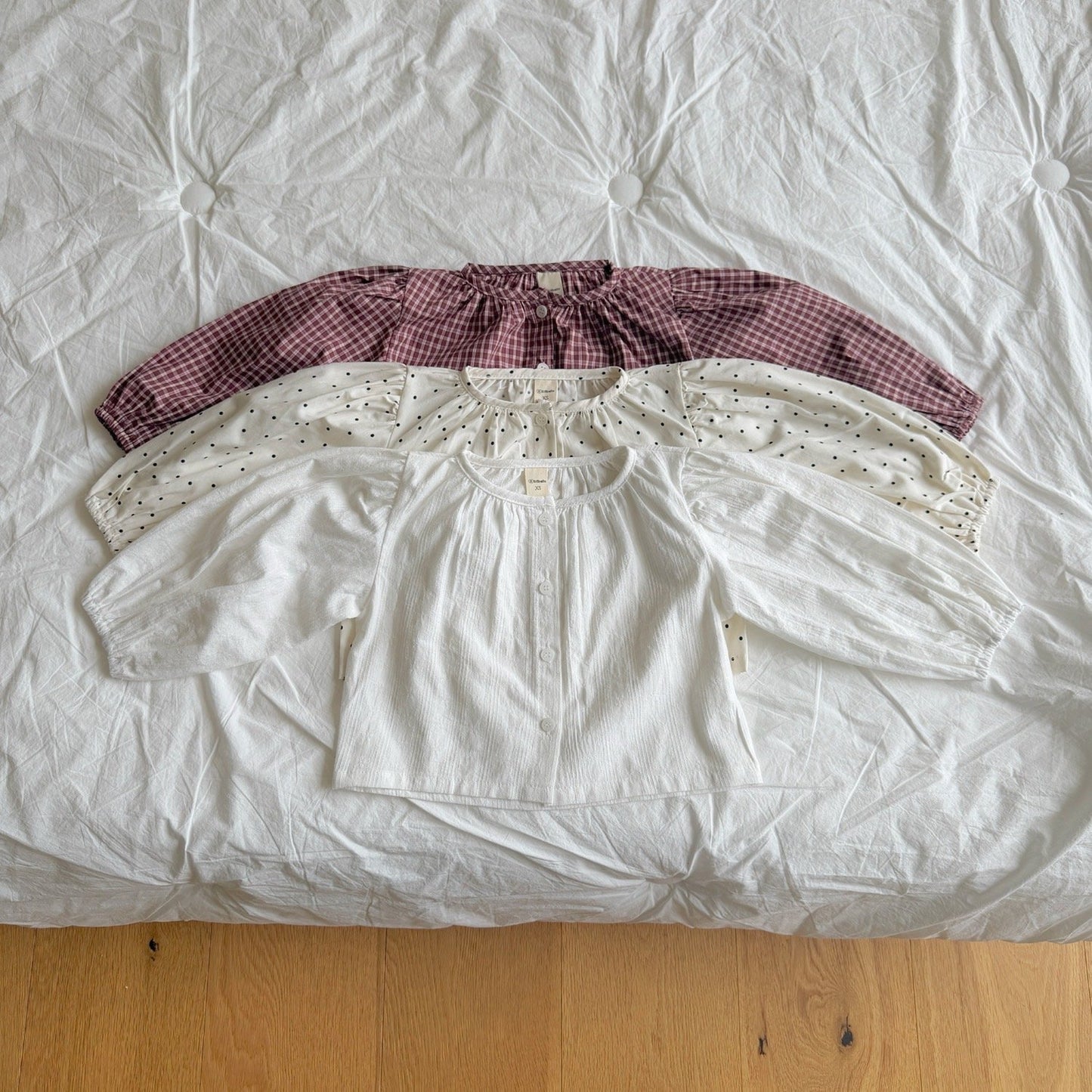 ninibello hazel puff blouse (80-130cm)