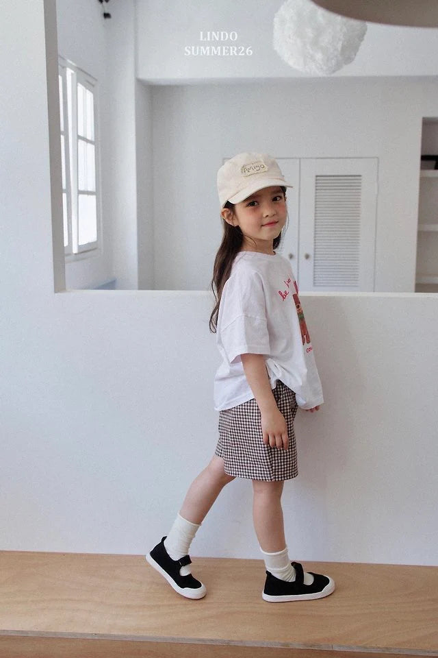 Lindo Oz Check Shorts (85-125cm)