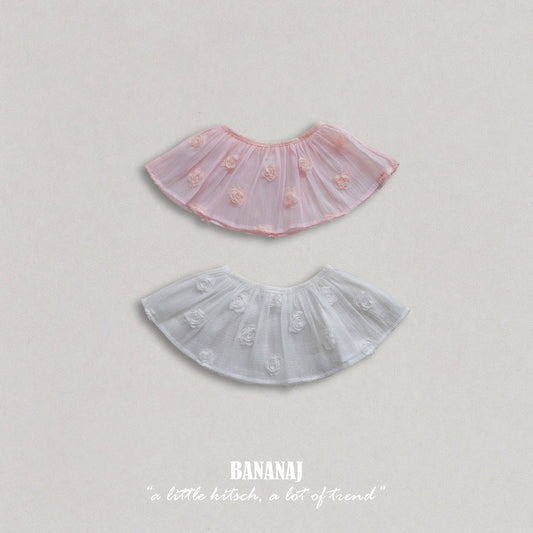 BANANAJ mimi flower petal skirt