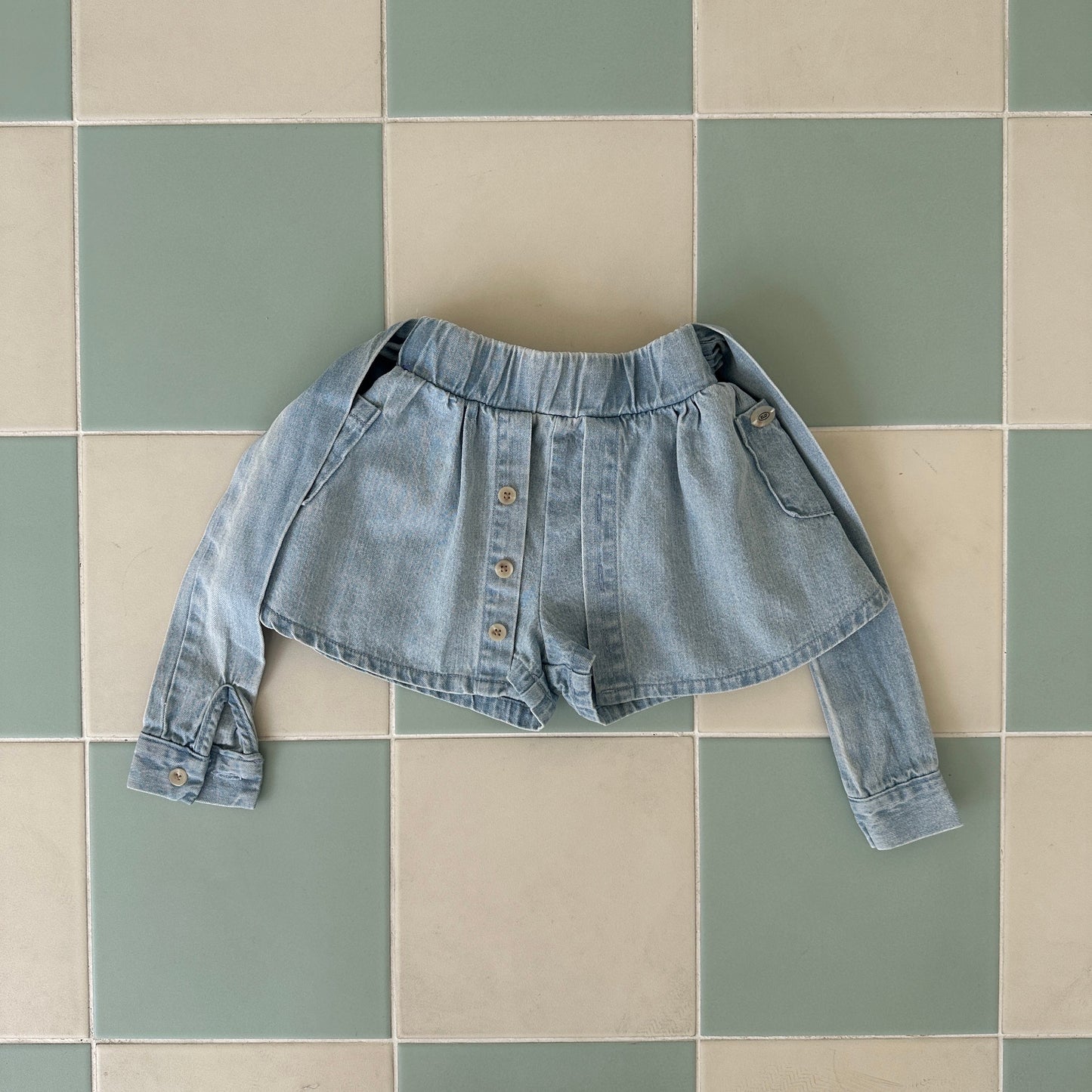 ELLYMOLLY new love layered pants (90-160cm)