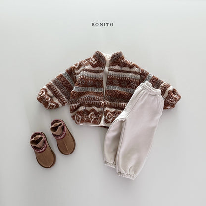 Bonito nordic tumble zip-up (~80-140cm)