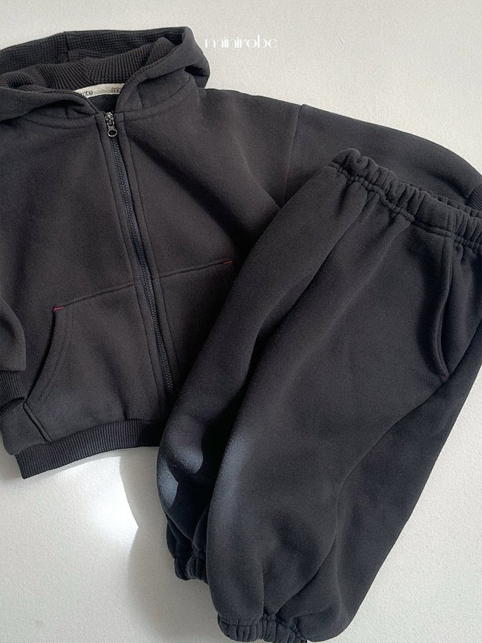 minirobe barrel hood zip-up (75-110cm)