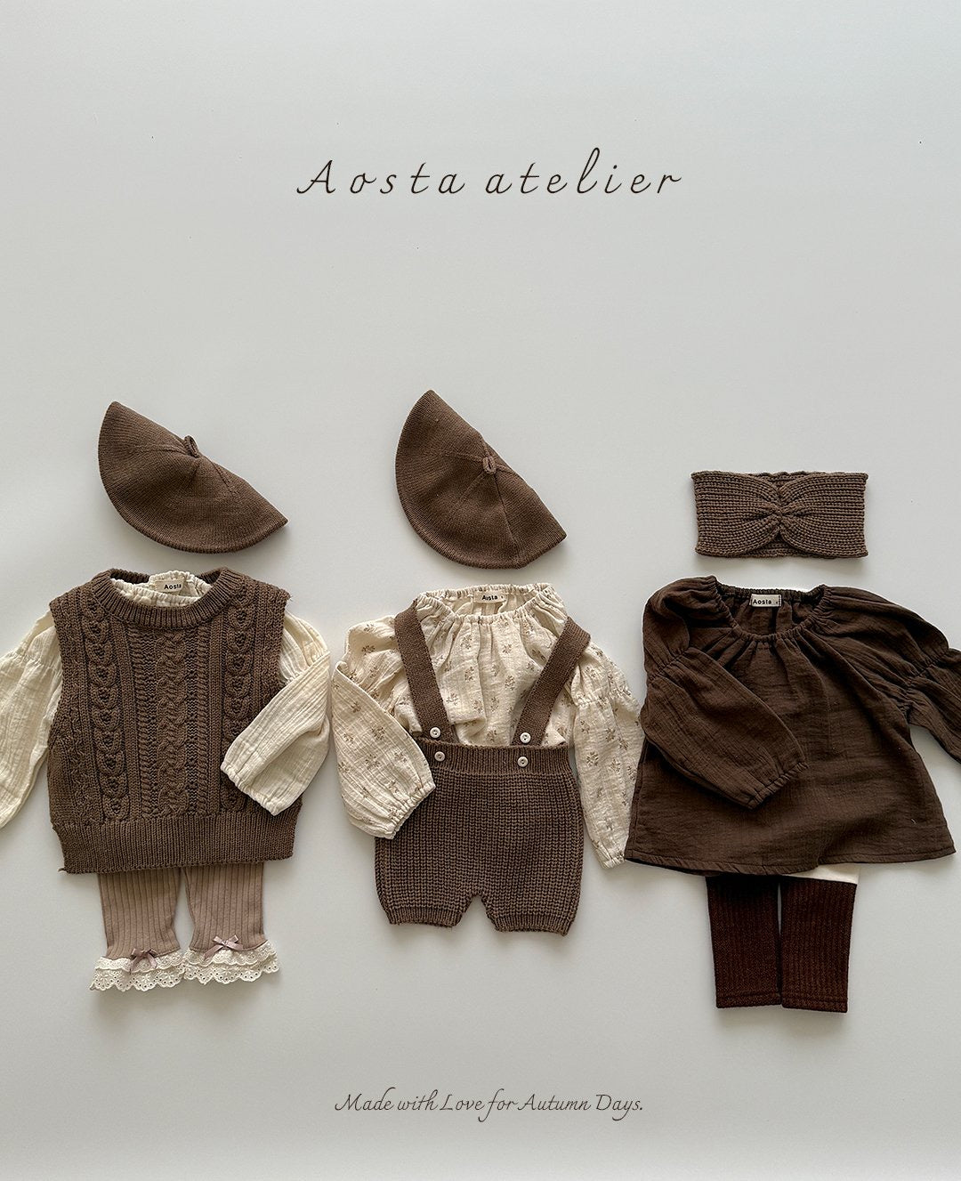 Aosta knit overalls (0-24m)