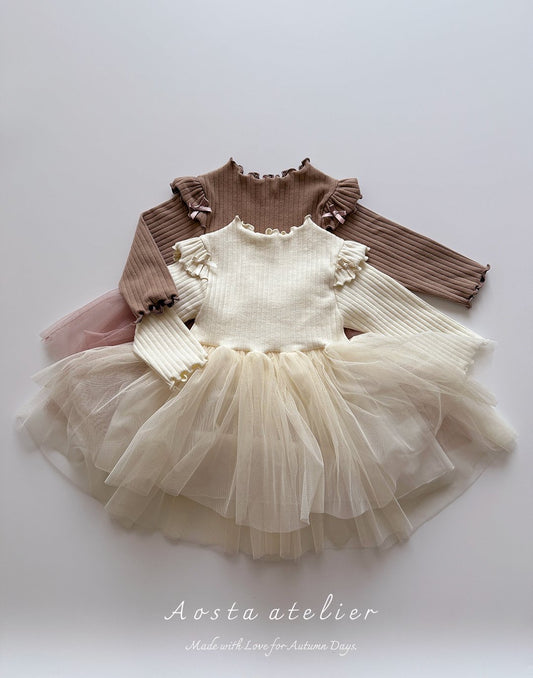Aosta camellia dress (~70-115cm)