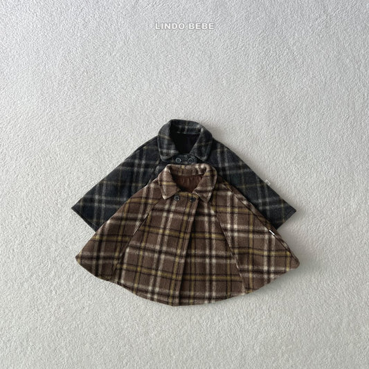 LINDO check cloak jacket(3-18m)