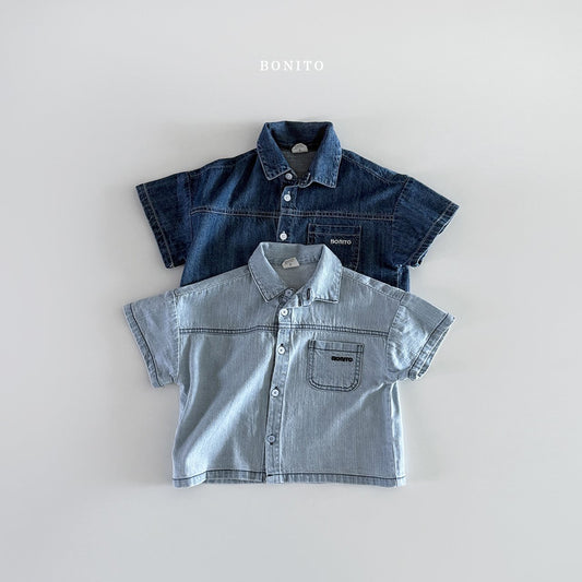 bonito slavic denim shirt (70-140cm)