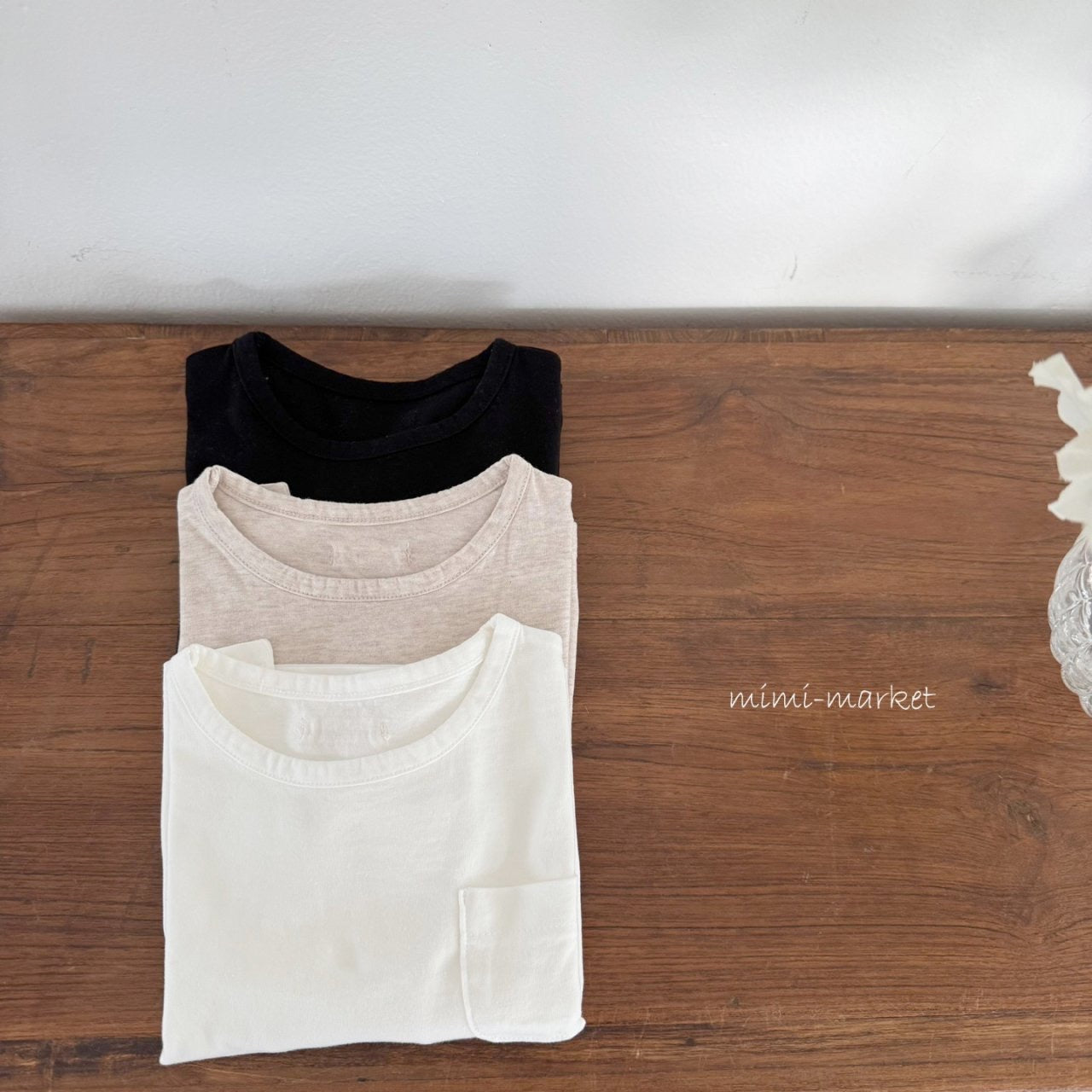 mimi market pocket tee (70-85)