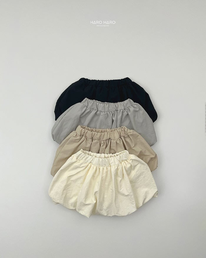 HAROHARO ballon box skirt (85-140cm)