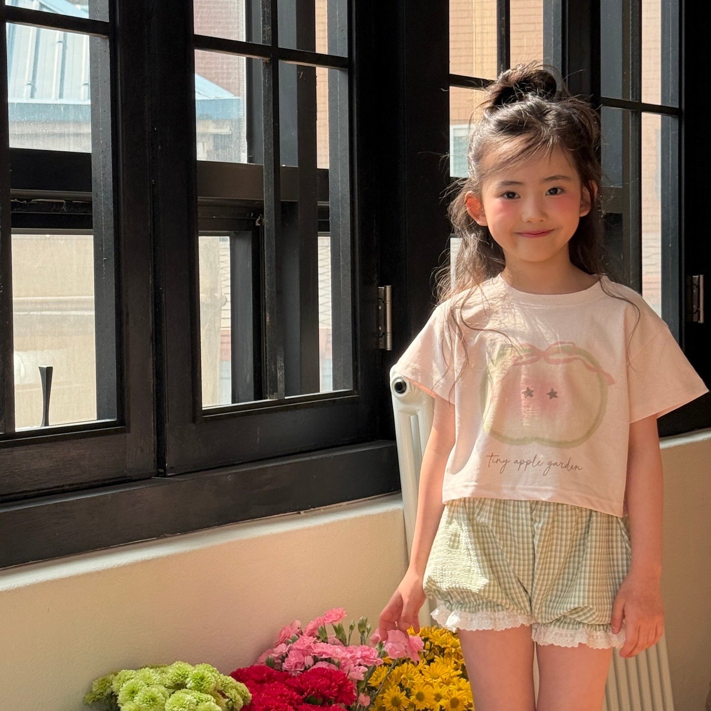 ninibello apple pony crop tee (80-130cm)