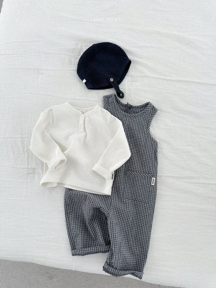 minirobe Waffle button T (70-110cm)