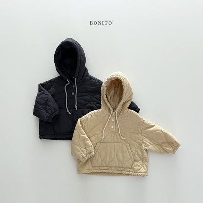 Bonito quilted hoodie (kids & adult )