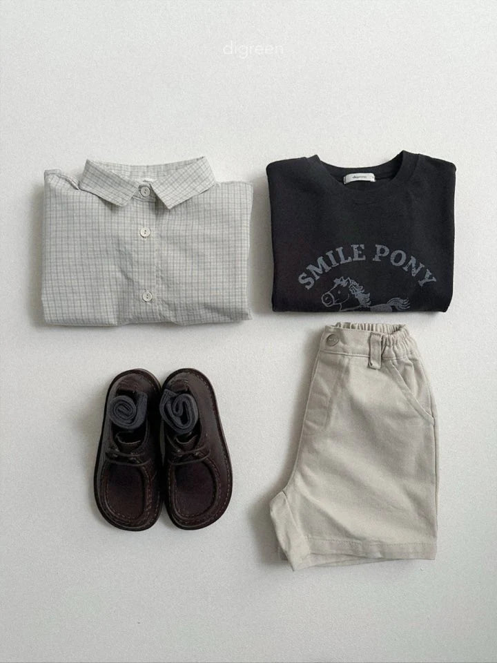 Digreen Check Shirt (85-130cm)