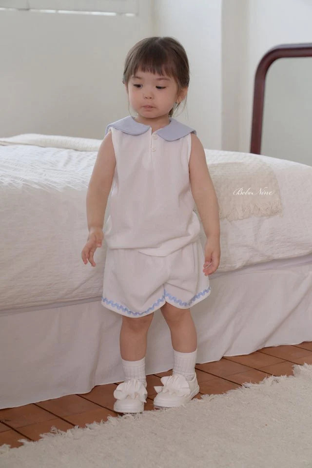 Bebenine Collar Sleeveless Set (65-110cm)