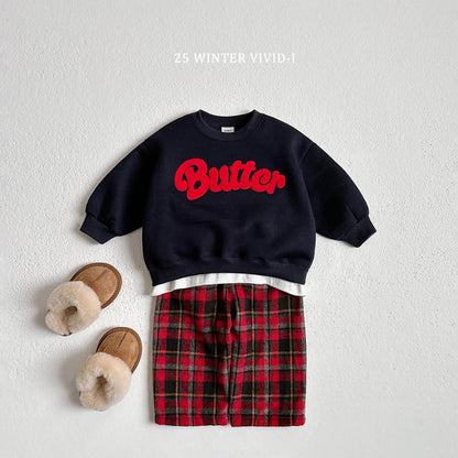 Vivid 毛毛字Butter上衣 (75-135cm)