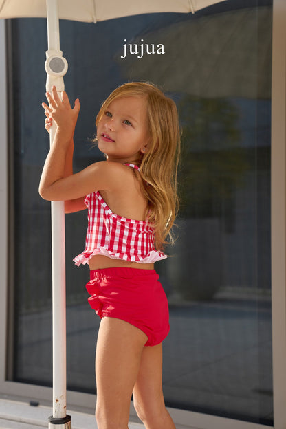 jujua cherry swimwear hat set (80-120cm)