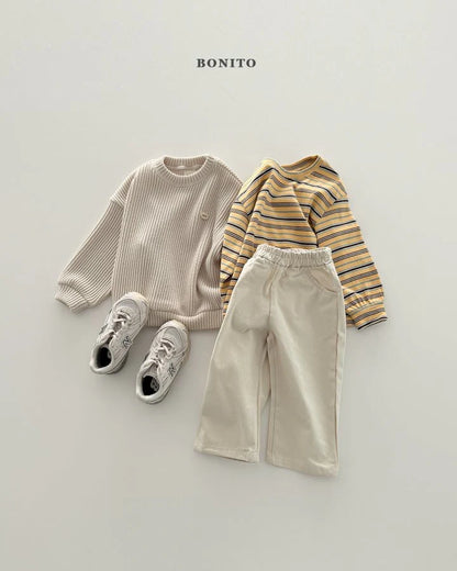 Bonito Pop Knit Sweatshirt (~80-140cm)