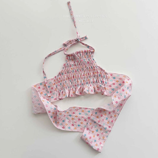 melikey jelly flower halter neck (~80-140cm)
