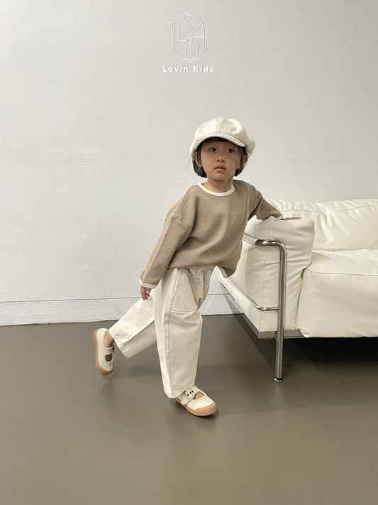 lovin latte pocket pants (80-125cm)