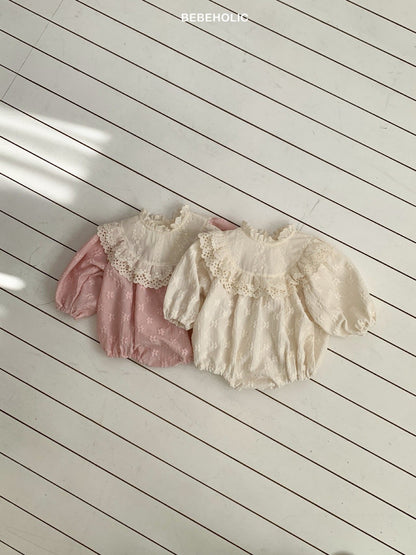 bebeholic bria lace suit (3-18m)