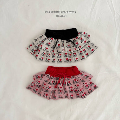 melikey cancan love me skirt (~80-140cm)
