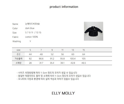ELLYMOLLY non fade bijou shirt (90-145cm)