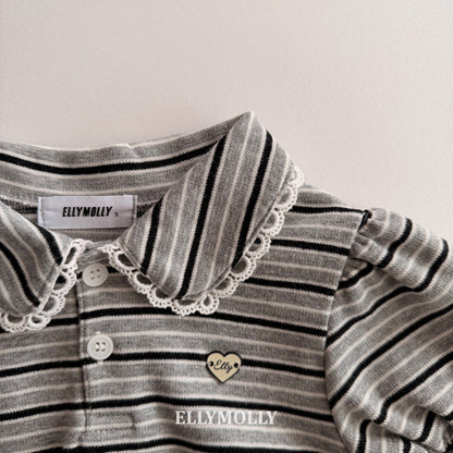 ELLYMOLLY curling collar frill t (90-145cm)