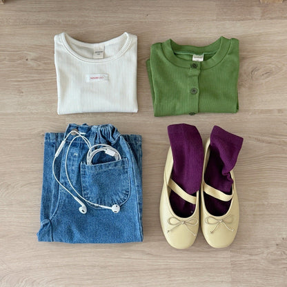 ninibello penny pocket denim pants (80-130cm)