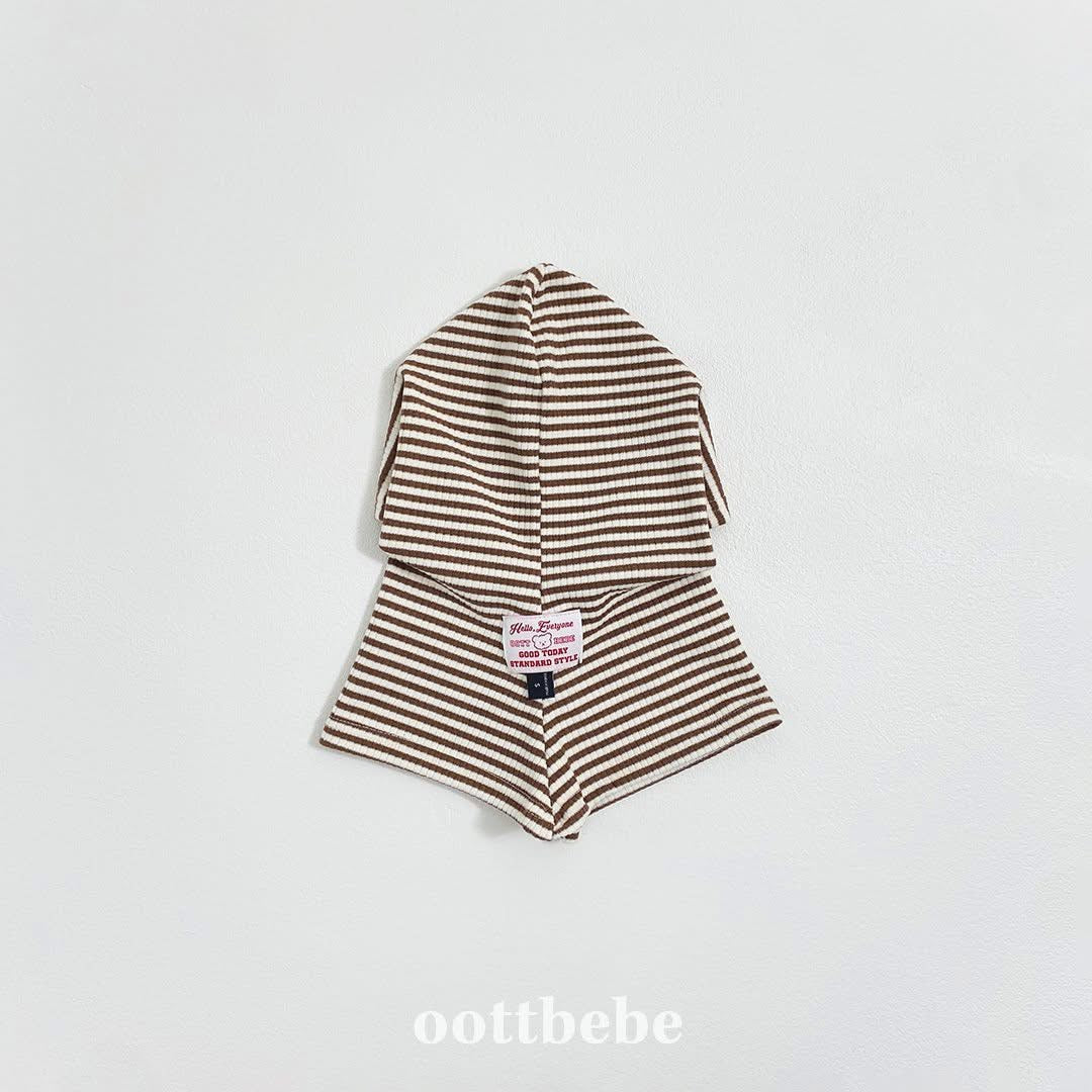 Oottbebe 條紋連帽頸圍
