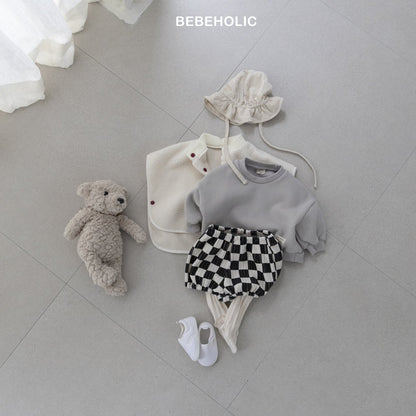 bebeholic dart check pants (3-18m)
