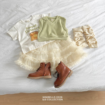 ninibello dessert short sleeve t-shirt (80-130cm)