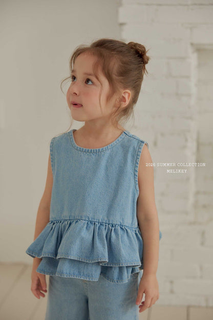 melikey ribbon cancan sleeveless bl (~80-140cm)