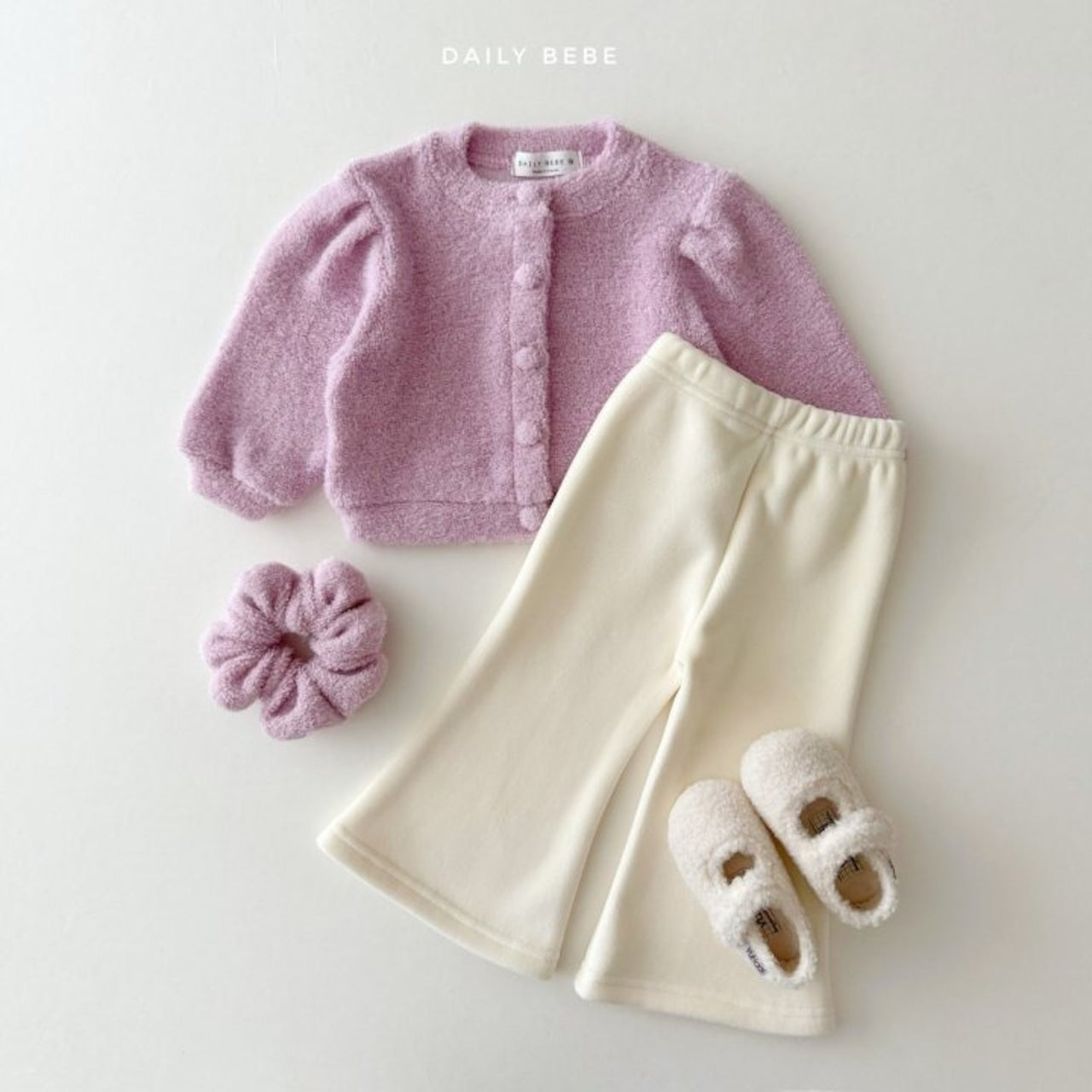 Dailybebe boucle cardigan (75-145cm)