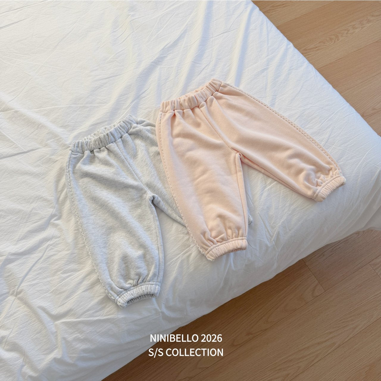 ninibello milk lace jogger pants (80-130cm)